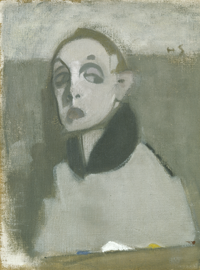 Self-portrait with Palette 1937. Courtesy Moderna Museet Stockholm