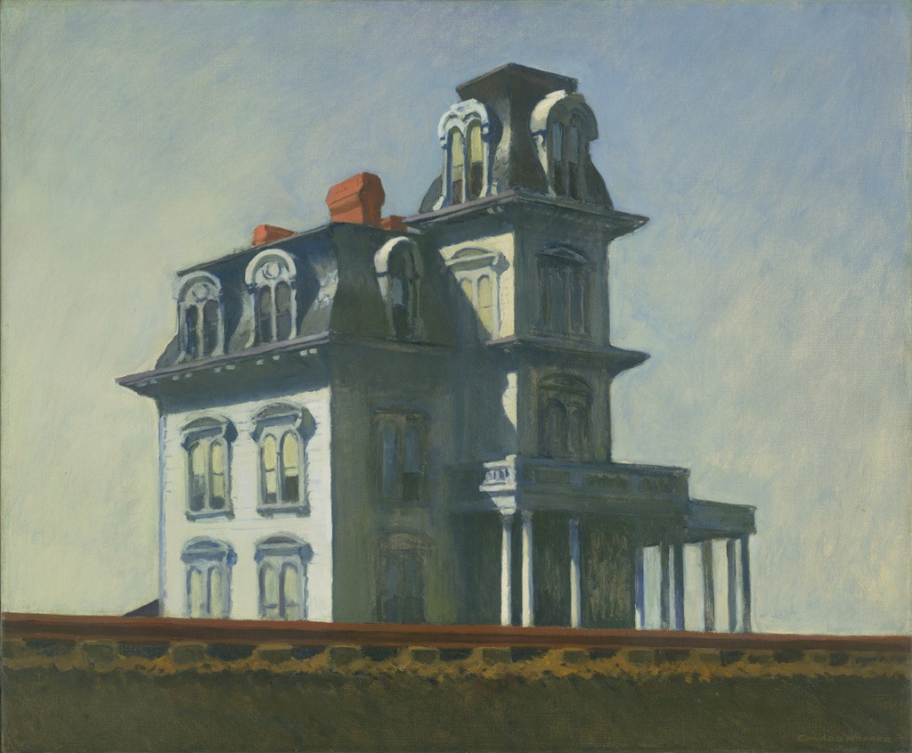 Edward Hopper, House by the railroad (1925). Courtesy Museum of Modern Art New York